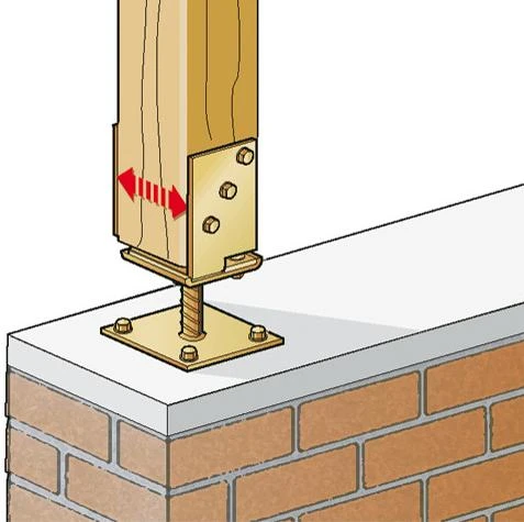 Paaldrager Verstelbaar Type U 8-16 cm - Afbeelding 2